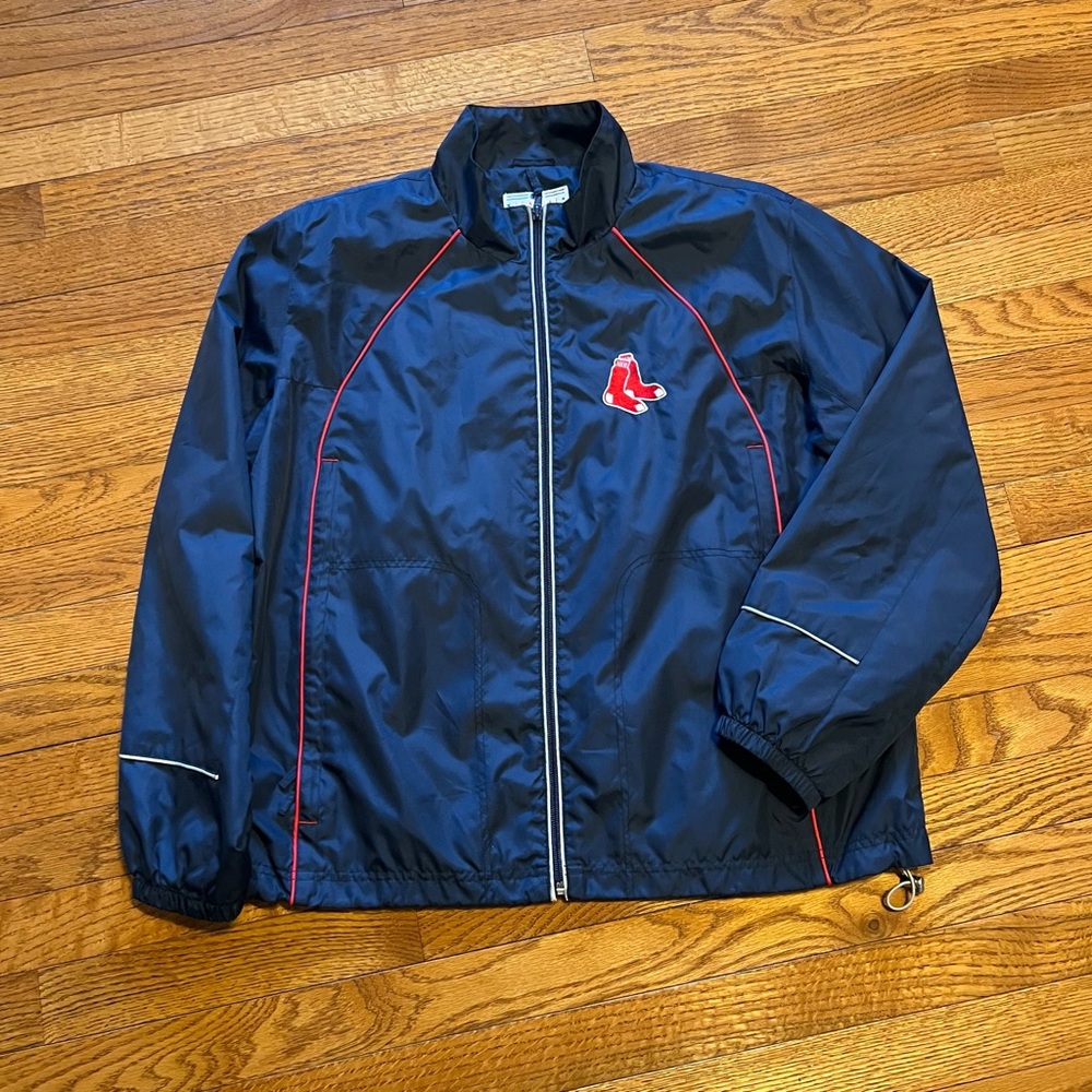 Boston Red Sox Women’s XL Windbreaker G-III Carl Banks MLB Official Licensed